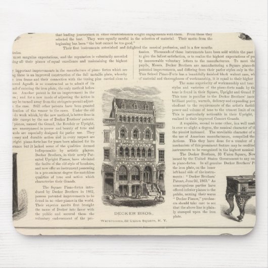 Ingrapham and Gamewell Company Muismat (Voorkant)