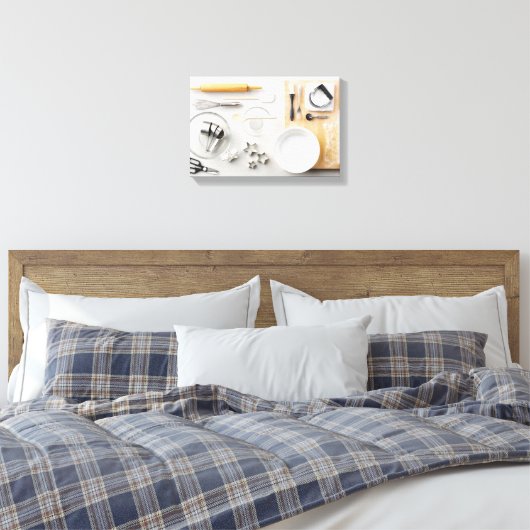 Ingrediënten en tools 1 canvas afdruk (Insitu (Slaapkamer))