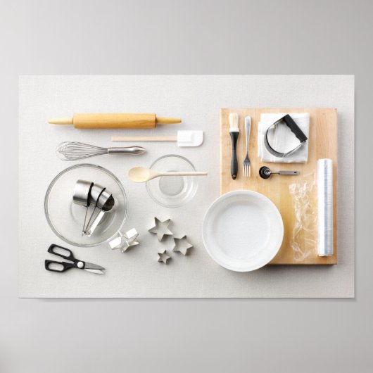 Ingrediënten en tools 1 poster (Voorkant)