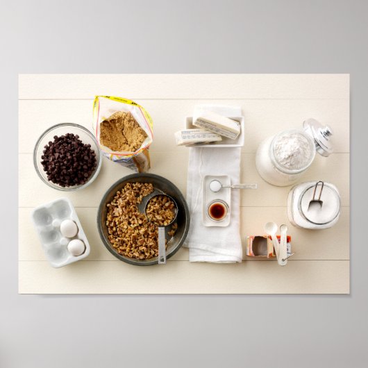 Ingrediënten en tools 3 poster (Voorkant)