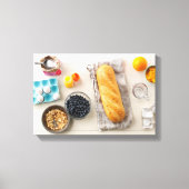 Ingrediënten en tools 4 canvas afdruk (Voorkant)