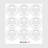 Ingrediënten Product Vinyl Transparant Label (Vel)