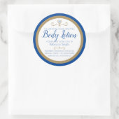 Ingrédients de lotion corporelle maison étiquette (Sac)