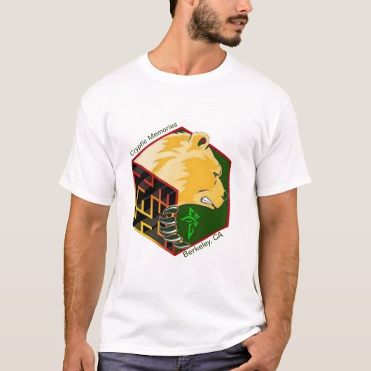 Ingress Cryptic Memories Berkeley, CA T-shirt (Voorkant)