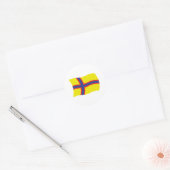 Ingrian Finns Flag Sticker (Envelop)
