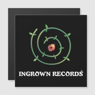 Ingrown Records Ladybug Spiraal Magnetische Kaart 
