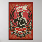 INGSOC 1984 Poster de propagande (Devant)