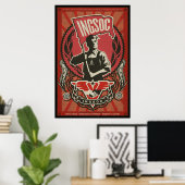 INGSOC 1984 Poster de propagande (Bureau à domicile)