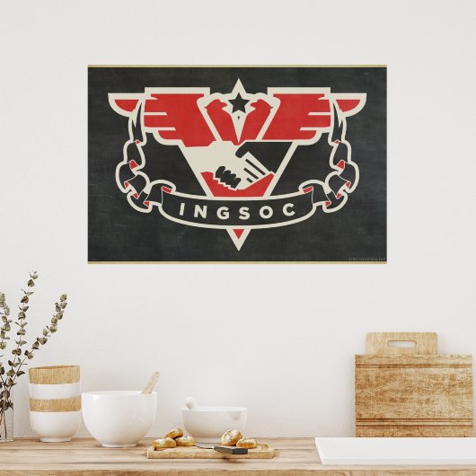 INGSOC 1984 Poster de propagande (Cuisine)