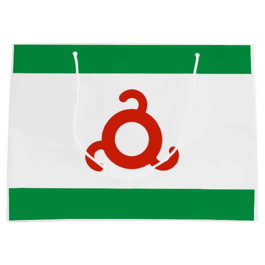 Ingushetia Flag Groot Cadeauzakje (Voorkant)