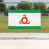 Ingushetia Flag Spandoek (Insitu)