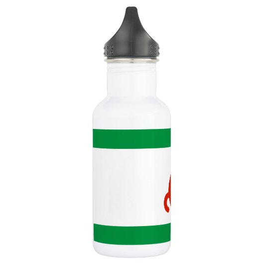 Ingushetia Flag Waterfles (Links)