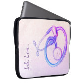 Inh. Love Laptop Sleeve (Voorkant Rechts)