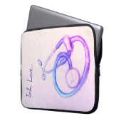 Inh. Love Laptop Sleeve (Voorkant Links)