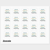 Inhale Apple Pie Exhale Négativité Stickers (Feuille)