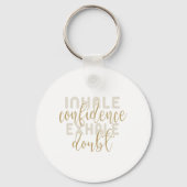 Inhale confidence sleutelhanger (Voorkant)