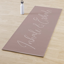 Inhale & Exhale Fitness yogamat