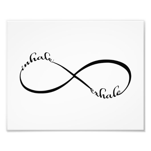 Inhale Exhale Foto Afdruk (Voorkant)