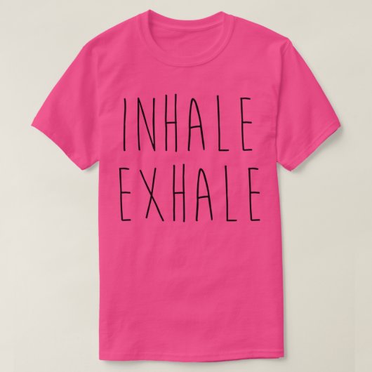 Inhale Exhale TShirt Classic TShirt (Design voorkant)