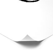 Inhale Exhale Typografie Perfect Poster (Hoek)