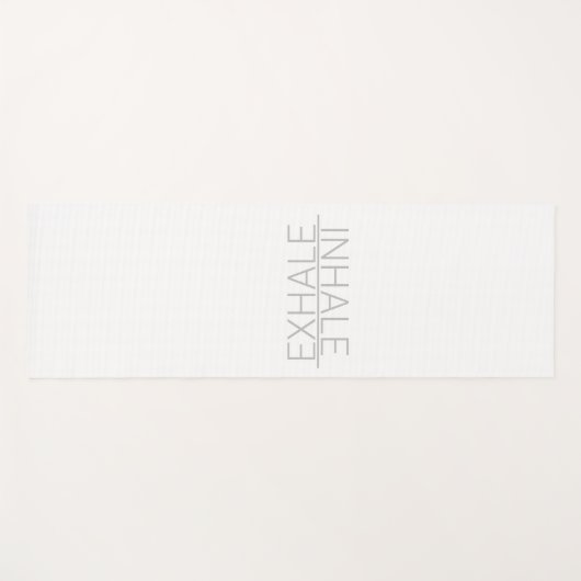 Inhale Exhale Yoga Mat (Voorkant (horizontaal))
