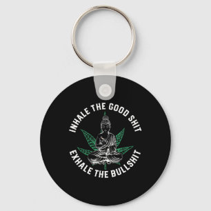 Inhale Het Goede Exhale De Stier Yoga Wiet Namaste Sleutelhanger