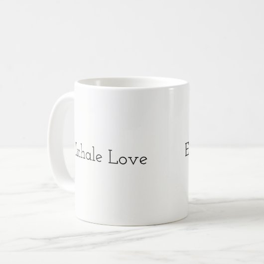 Inhale Love, Exhale Peace - Mok (Voorkant links)