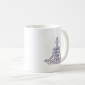 Inhale Peace Yoga Mug (Devant droit)