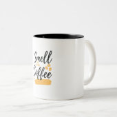 Inhaleer de Goede Vibes: Ruik de Fresh Coffee Mok (Voorkant rechts)