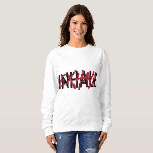 Inhaleer Exhale Design Sweatshirt (Voorkant volledig)