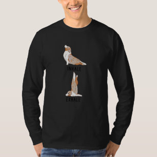 Inhaleer Exhaleer Australische Herder Rood Merle A T-shirt