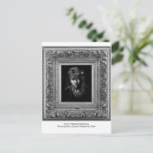 Inheems Amerikaans. Briefkaart (Staand voorkant)