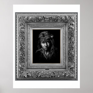 Inheems Amerikaans. Poster