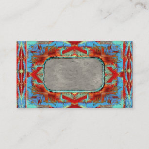 inheems amerikaans visitekaartje