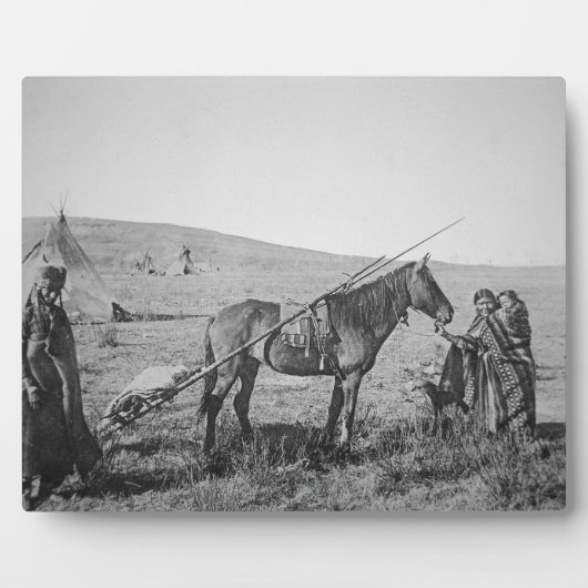 Inheems Amerikaans volk van Western Canada, c.1 Fotoplaat (Voorkant)