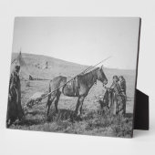 Inheems Amerikaans volk van Western Canada, c.1 Fotoplaat (Zijkant)