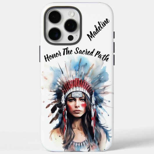 Inheems erfgoed schets: Wild Touch Case-Mate iPhone Case (Achterkant)