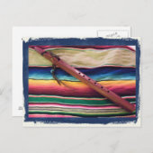 Inheems Fluit en Briefkaart Serape (Voorkant / Achterkant)