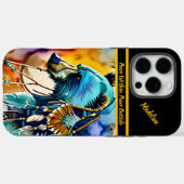 Inheems ontwerp: artistieke flair Case-Mate iPhone case (Achterkant (horizontaal))