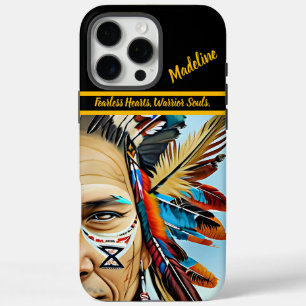 Inheems Ontwerp Erfgoed: Tribal Craft iPhone 16 Pro Max Hoesje
