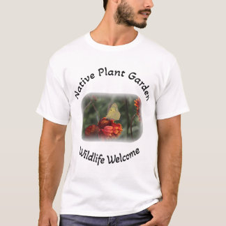 Inheems plant tuindieren t-shirt