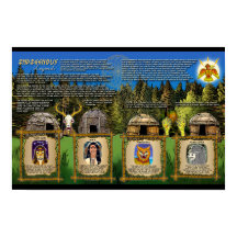 Inheems Poster Erie Lake Erie Officiële Merch