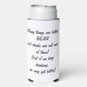 Inheems versierd Beer (Seltzer Achterkant)