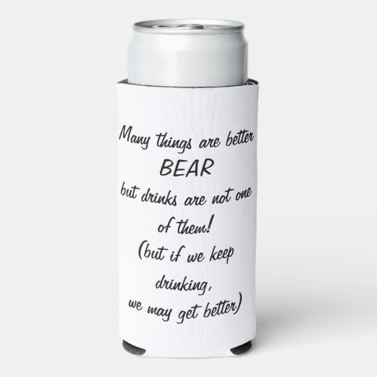 Inheems versierd Beer (Seltzer Achterkant)