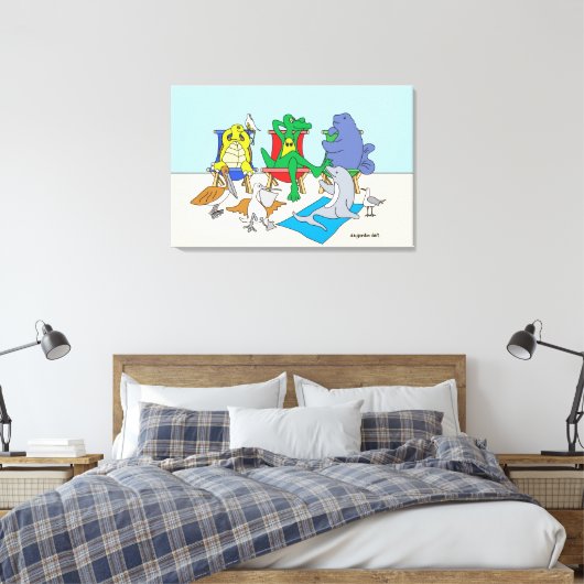 Inheemse 24x36 Canvas Print (Insitu (Slaapkamer))