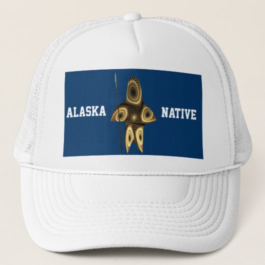 Inheemse Alaskaan Trucker Pet (Voorkant)