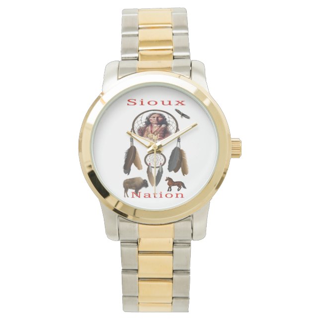 Inheemse Amerikaan Horloge (Voorkant)