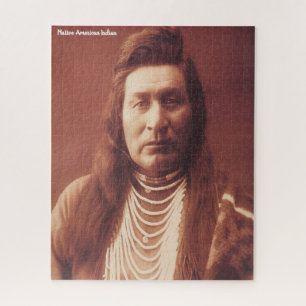 Inheemse Amerikaan Indianen Legpuzzel