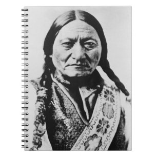Inheemse Amerikaan: Lakota Zittende Stier Fort Buf Notitieboek