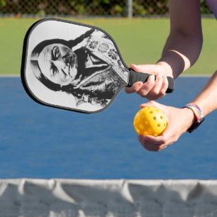 Inheemse Amerikaan: Lakota Zittende Stier Fort Buf Pickleball Paddle